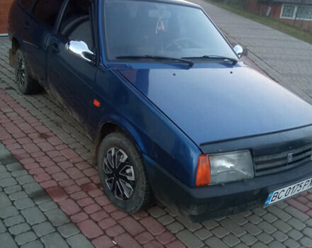 Синий ВАЗ 2109, объемом двигателя 1.5 л и пробегом 180 тыс. км за 1500 $, фото 2 на Automoto.ua