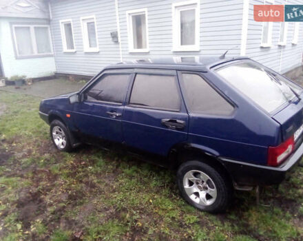Синий ВАЗ 2109, объемом двигателя 1.5 л и пробегом 100 тыс. км за 1200 $, фото 4 на Automoto.ua