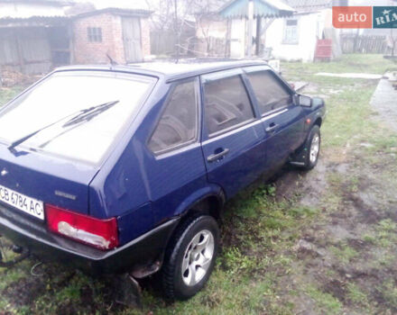 Синий ВАЗ 2109, объемом двигателя 1.5 л и пробегом 100 тыс. км за 1200 $, фото 7 на Automoto.ua