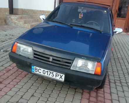 Синий ВАЗ 2109, объемом двигателя 1.5 л и пробегом 180 тыс. км за 1500 $, фото 1 на Automoto.ua