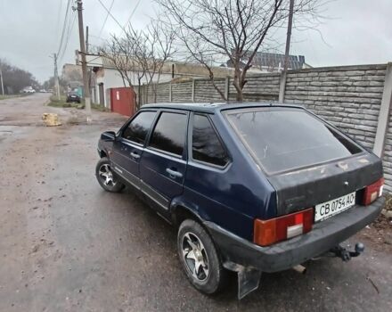 Синий ВАЗ 2109, объемом двигателя 0 л и пробегом 255 тыс. км за 900 $, фото 1 на Automoto.ua