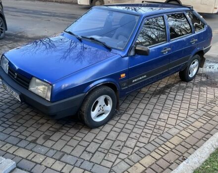 Синий ВАЗ 2109, объемом двигателя 1.5 л и пробегом 400 тыс. км за 1500 $, фото 2 на Automoto.ua