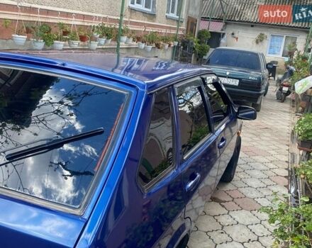 Синий ВАЗ 2109, объемом двигателя 1.5 л и пробегом 221 тыс. км за 1150 $, фото 1 на Automoto.ua