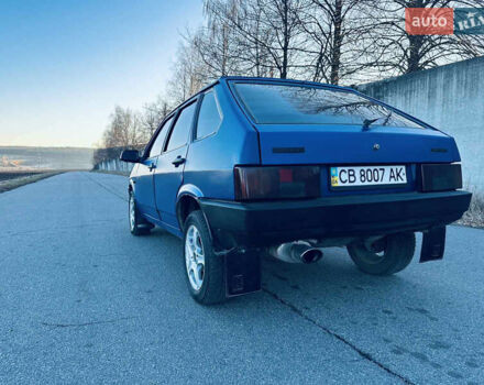 Синий ВАЗ 2109, объемом двигателя 1.6 л и пробегом 281 тыс. км за 1850 $, фото 4 на Automoto.ua