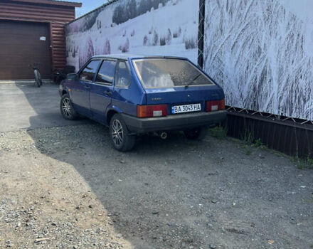 Синий ВАЗ 2109, объемом двигателя 1.6 л и пробегом 58 тыс. км за 2600 $, фото 1 на Automoto.ua