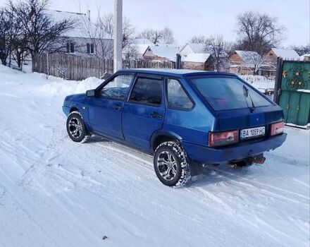 Синий ВАЗ 2109, объемом двигателя 1.6 л и пробегом 206 тыс. км за 1650 $, фото 2 на Automoto.ua