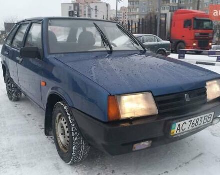 Синій ВАЗ 2109, об'ємом двигуна 1.6 л та пробігом 105 тис. км за 1600 $, фото 2 на Automoto.ua