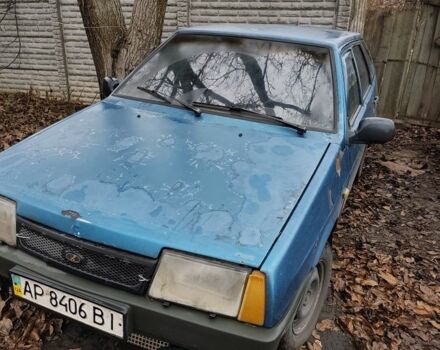 Синий ВАЗ 2109, объемом двигателя 1.5 л и пробегом 156 тыс. км за 476 $, фото 1 на Automoto.ua