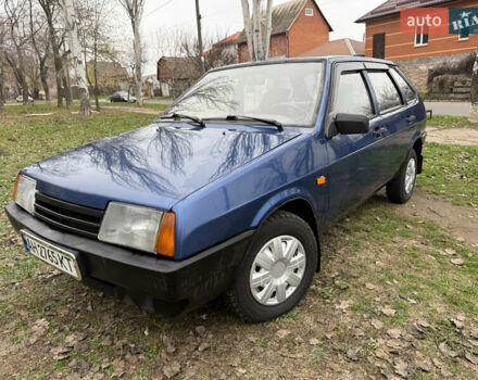 Синий ВАЗ 2109, объемом двигателя 1.6 л и пробегом 113 тыс. км за 2500 $, фото 1 на Automoto.ua