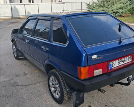 Синий ВАЗ 2109, объемом двигателя 1.6 л и пробегом 103 тыс. км за 2800 $, фото 3 на Automoto.ua