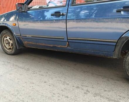 Синий ВАЗ 2109, объемом двигателя 1.6 л и пробегом 136 тыс. км за 1700 $, фото 1 на Automoto.ua