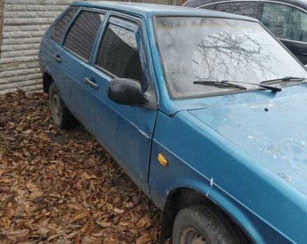 Синий ВАЗ 2109, объемом двигателя 1.5 л и пробегом 156 тыс. км за 476 $, фото 3 на Automoto.ua