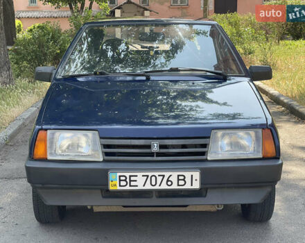 Синий ВАЗ 2109, объемом двигателя 1.5 л и пробегом 290 тыс. км за 1750 $, фото 1 на Automoto.ua