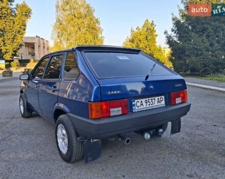 Синий ВАЗ 2109, объемом двигателя 1.6 л и пробегом 81 тыс. км за 3500 $, фото 2 на Automoto.ua