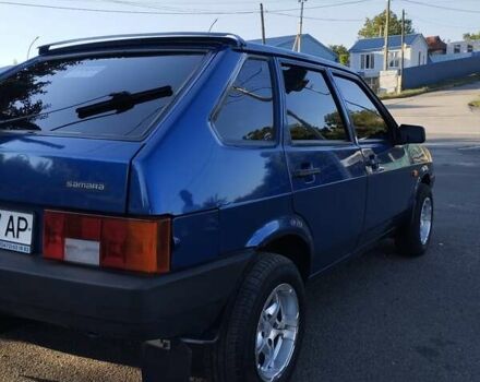 Синий ВАЗ 2109, объемом двигателя 1.6 л и пробегом 81 тыс. км за 3500 $, фото 30 на Automoto.ua