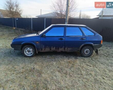 Синій ВАЗ 2109, об'ємом двигуна 1.6 л та пробігом 214 тис. км за 750 $, фото 1 на Automoto.ua