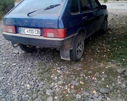 Синий ВАЗ 2109, объемом двигателя 1.6 л и пробегом 200 тыс. км за 1400 $, фото 1 на Automoto.ua