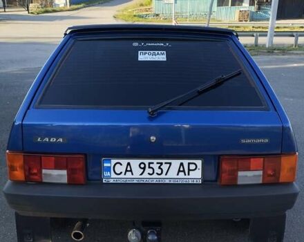 Синий ВАЗ 2109, объемом двигателя 1.6 л и пробегом 81 тыс. км за 3500 $, фото 25 на Automoto.ua