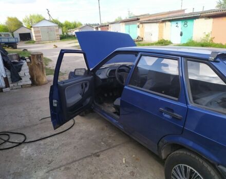 Синий ВАЗ 2109, объемом двигателя 1.6 л и пробегом 58 тыс. км за 3300 $, фото 2 на Automoto.ua