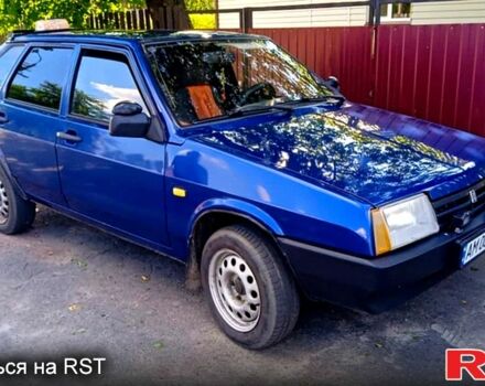 Синий ВАЗ 2109, объемом двигателя 1.6 л и пробегом 165 тыс. км за 1600 $, фото 2 на Automoto.ua