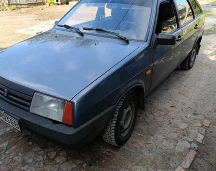 Синий ВАЗ 2109, объемом двигателя 1.6 л и пробегом 156 тыс. км за 2700 $, фото 1 на Automoto.ua