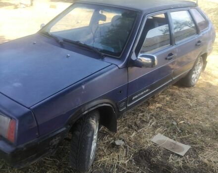 Синій ВАЗ 2109, об'ємом двигуна 1 л та пробігом 158 тис. км за 485 $, фото 5 на Automoto.ua