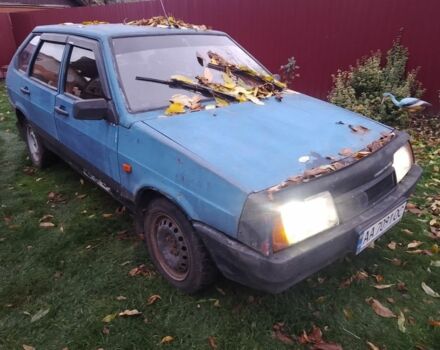 Синий ВАЗ 2109, объемом двигателя 1.5 л и пробегом 999 тыс. км за 390 $, фото 1 на Automoto.ua