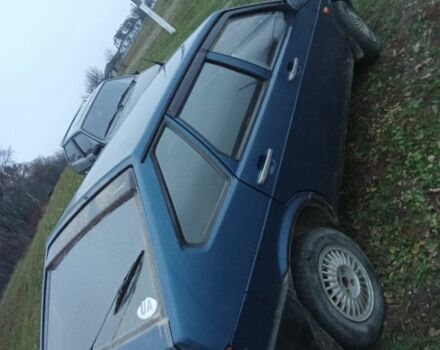 Синій ВАЗ 2109, об'ємом двигуна 5 л та пробігом 200 тис. км за 550 $, фото 1 на Automoto.ua