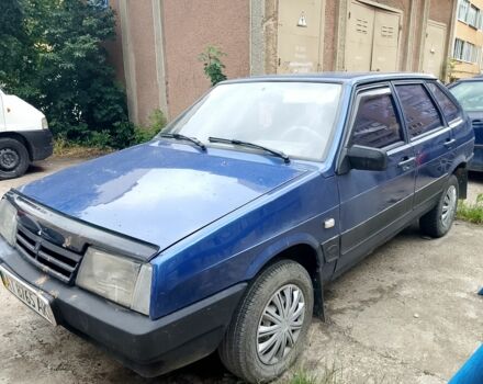 Синий ВАЗ 2109, объемом двигателя 1.5 л и пробегом 15 тыс. км за 750 $, фото 1 на Automoto.ua