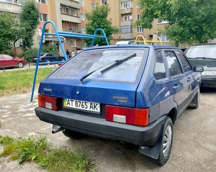 Синий ВАЗ 2109, объемом двигателя 1.5 л и пробегом 15 тыс. км за 750 $, фото 3 на Automoto.ua