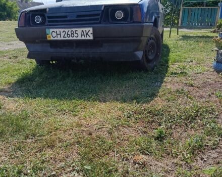 Синий ВАЗ 2109, объемом двигателя 1.5 л и пробегом 99 тыс. км за 428 $, фото 1 на Automoto.ua