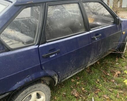 Синий ВАЗ 2109, объемом двигателя 0 л и пробегом 123 тыс. км за 250 $, фото 1 на Automoto.ua