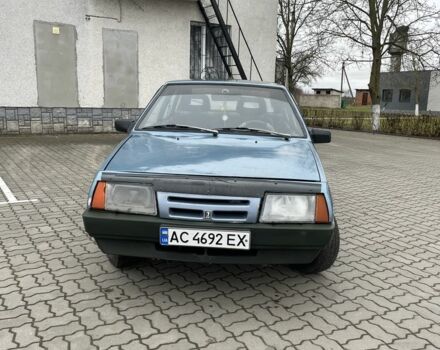 Синий ВАЗ 2109, объемом двигателя 1.3 л и пробегом 200 тыс. км за 730 $, фото 2 на Automoto.ua