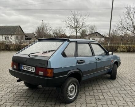 Синий ВАЗ 2109, объемом двигателя 1.3 л и пробегом 200 тыс. км за 730 $, фото 6 на Automoto.ua