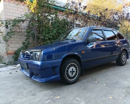 Синий ВАЗ 2109, объемом двигателя 1.5 л и пробегом 70 тыс. км за 2000 $, фото 1 на Automoto.ua