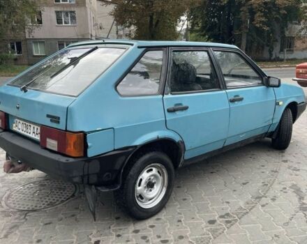 Синий ВАЗ 2109, объемом двигателя 1.5 л и пробегом 200 тыс. км за 1050 $, фото 1 на Automoto.ua