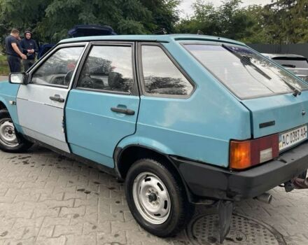 Синий ВАЗ 2109, объемом двигателя 1.5 л и пробегом 200 тыс. км за 1050 $, фото 2 на Automoto.ua