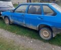 Синий ВАЗ 2109, объемом двигателя 1.5 л и пробегом 200 тыс. км за 350 $, фото 1 на Automoto.ua
