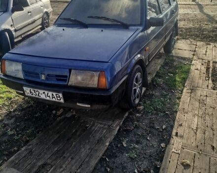 Синий ВАЗ 2109, объемом двигателя 1.5 л и пробегом 3 тыс. км за 532 $, фото 1 на Automoto.ua