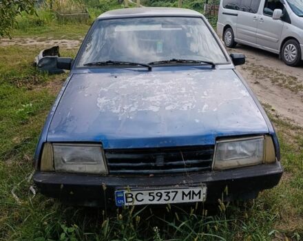 Синий ВАЗ 2109, объемом двигателя 1.5 л и пробегом 300 тыс. км за 300 $, фото 4 на Automoto.ua