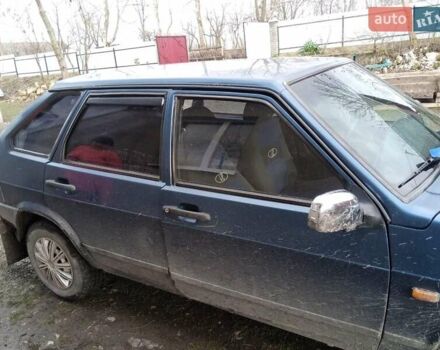 Синий ВАЗ 2109, объемом двигателя 1.5 л и пробегом 95 тыс. км за 1300 $, фото 2 на Automoto.ua