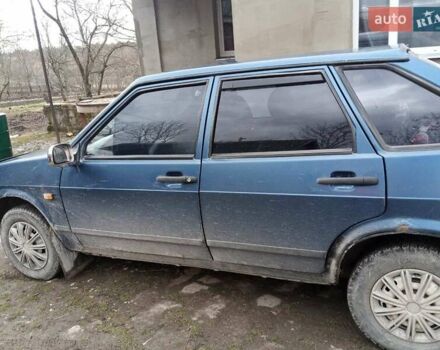 Синий ВАЗ 2109, объемом двигателя 1.5 л и пробегом 95 тыс. км за 1300 $, фото 3 на Automoto.ua