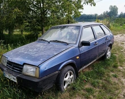 Синий ВАЗ 2109, объемом двигателя 1.5 л и пробегом 300 тыс. км за 300 $, фото 2 на Automoto.ua