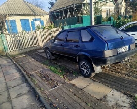 Синий ВАЗ 2109, объемом двигателя 1.5 л и пробегом 3 тыс. км за 532 $, фото 2 на Automoto.ua