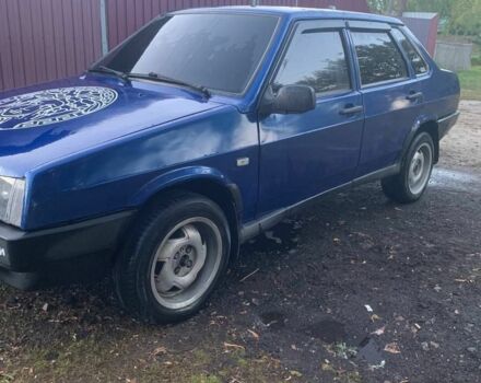 Синий ВАЗ 2109, объемом двигателя 1.5 л и пробегом 450 тыс. км за 1700 $, фото 1 на Automoto.ua