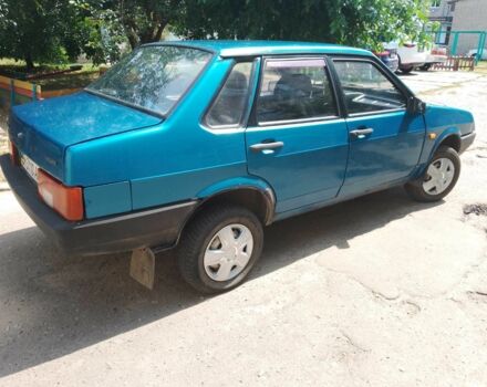 Синий ВАЗ 2109, объемом двигателя 1.5 л и пробегом 100 тыс. км за 1300 $, фото 4 на Automoto.ua