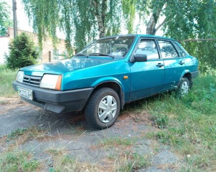 Синий ВАЗ 2109, объемом двигателя 1.5 л и пробегом 100 тыс. км за 1300 $, фото 1 на Automoto.ua