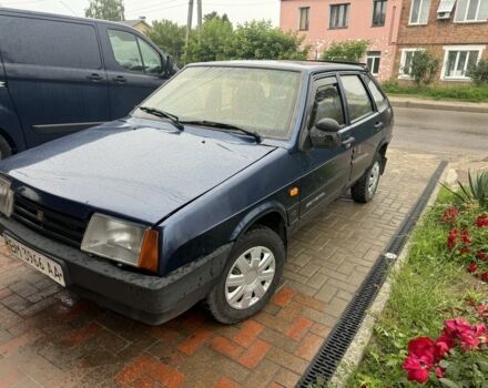 Синий ВАЗ 2109, объемом двигателя 1.5 л и пробегом 200 тыс. км за 850 $, фото 1 на Automoto.ua