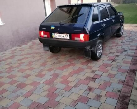Синий ВАЗ 2109, объемом двигателя 1.5 л и пробегом 176 тыс. км за 1100 $, фото 1 на Automoto.ua