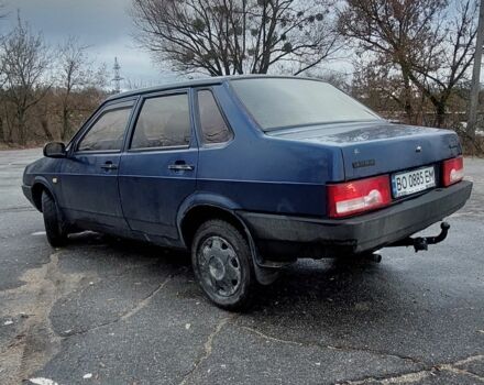 Синий ВАЗ 2109, объемом двигателя 1.5 л и пробегом 199 тыс. км за 1300 $, фото 4 на Automoto.ua